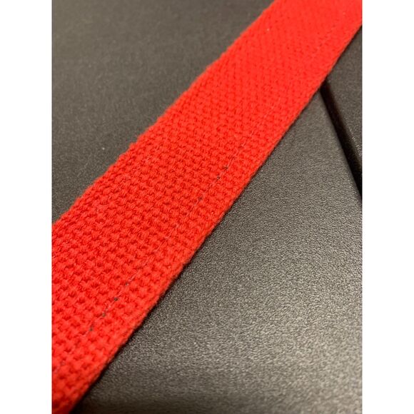 Mens Teens Leather Man LTD Belt Nautical Code Flag Leather Fabric Canvas Size 28 - Picture 5 of 12